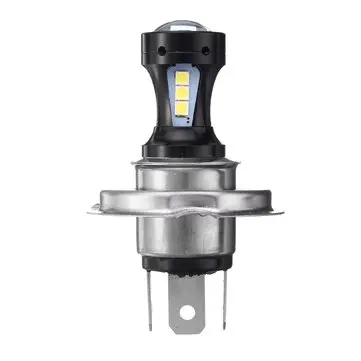 H4 18W 800LM Motocyklový LED Hi-Lo Světlomet Motocykl Světelná žárovka DC12-24V