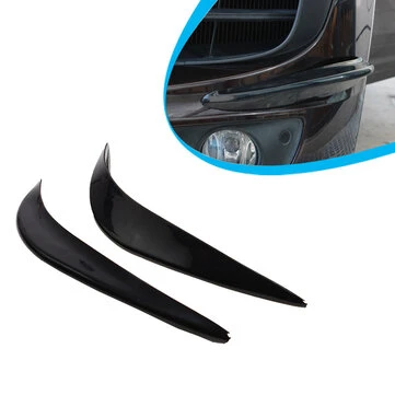 SHUNWEI Pár pásek z PVC nárazníků Pruh proti srážkám pro přední zadní auto