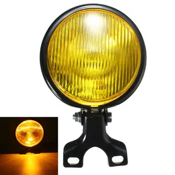 12V Univerzální Motocykl Hi/Lo Světlomet Vintage