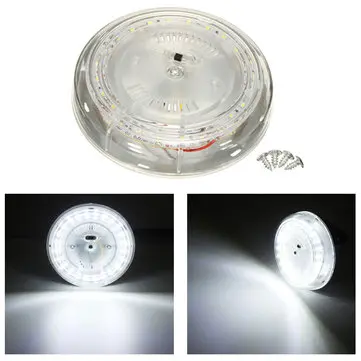 24LED Bílý LED Střešní Interiérové Čtecí Světlo Automobil Přívěs RV 12V Vozidlo