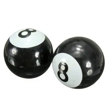 Pár Univerzálních automobilů Nákladní automobily Motor Bike Pool 8 Ball Ventilkové krytky Wheel Rim Caps Bolt