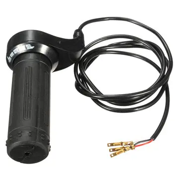 24V 36V 48V Otočná Gripa plynu 7/8 palců Řídítka 3 Dráty Elektrický Skútr Kolo