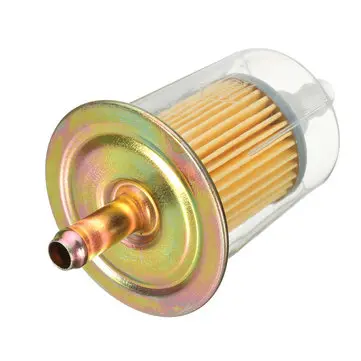 3/8 palců 10mm palivový filtr univerzální Inline plyn Palivová linka Motocykl
