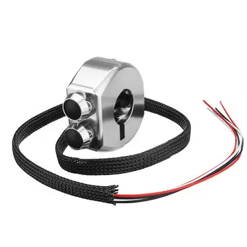3 V 1 CNC 22mm Stopka Záření Start Zabít Přepínač Motocykl Řídítka Cafe Racer