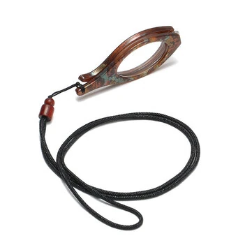 1 ks Mini Skládací Klekací Čtenářské Brýle Přenosné Lanyard Náhrdelník Pohodlné Proti-Modré Světlo Presbyopické Brýle