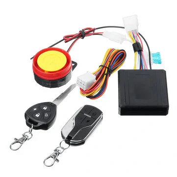 12V Motorový Bezpečnostní Alarm Systém Dálkové ovládání Start Univerzální