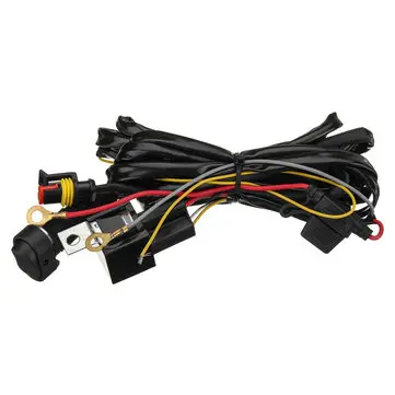 12V 40A LED Mlhová světla Kabeláž Vypínač Zap/Vyp Pro BMW R1200GS F800GS/ADV