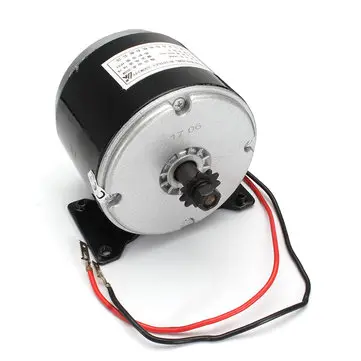 350W 24V 2750 RPM ZY1016 Elektrický Motor E-bike Kartáčovaný Skútr Elektrický Motor