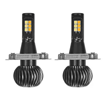 Pár X5 30W 2400LM Auta LED Mlhové světlomety Žárovky Motor Hlavice H1 H3 H4 H7 H8 / H11 9005/9006 Duální Barva