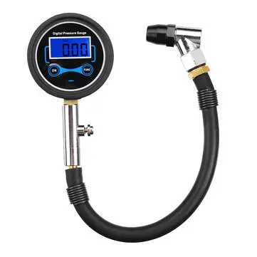 0-200Psi Digitální LCD měřič tlaku pneumatiky Tester Car Motorcycle Van
