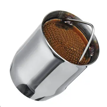 60MM Univerzální Motocyklový Off-road Závodní Výfukový Kápka Výfukové Tlumiče Odnímatelný