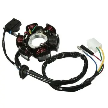 GY6 50 110 150cc 6 Pól Zapalovací Cívka Stator Magneto Pro Skútr Moped ATV TAOTAO JCL