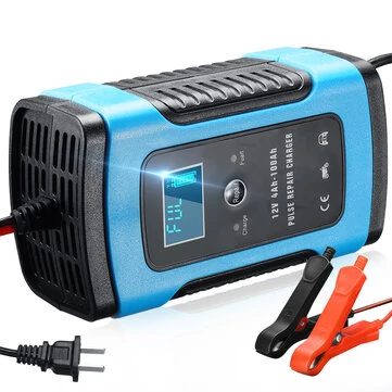 12V 6A Autobaterie Nabíječka Chytré Nabíjení Údržba Baterie