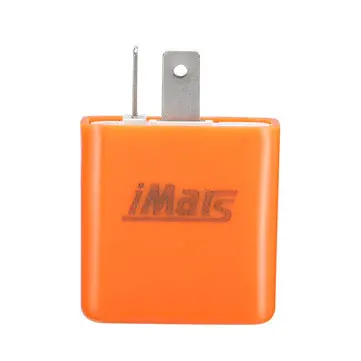 Bleskový relé pro LED světla motocyklu DC 12V s nastavitelnou rychlostí, plug 2 pin
