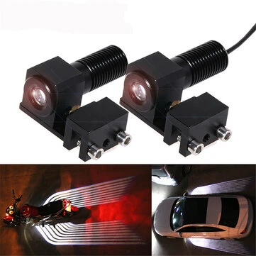 CNSUNNYLIGHT Auta/Motocyklu Svitkové Dekorační LED Světla Nárazové Signální Křídelní Lampa Projektor Mlhového Upozornění