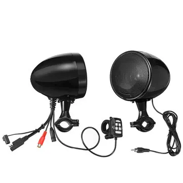 600W IP66 Vodotěsný bluetooth 4.1 Motorový ATV Stereo reproduktorový zesilovačový systém