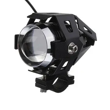 U5 3000LM Motocyklové LED světlomety Voděodolné Silné bodové světlo