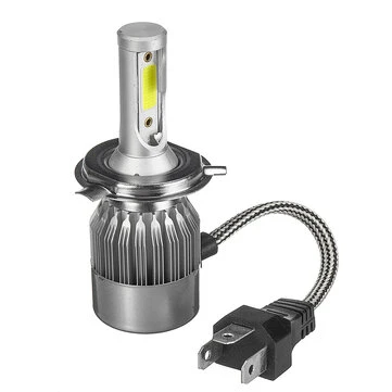 9V-36V H1/H4/H7/H11/9005/9006 COB LED Přední světlomety Sada na přestavbu Bílé