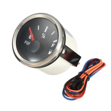 Hladinový měřič paliva pro námořní loď Indikátor nádrže Yacht Trim 52 mm 12/24V 240-33 ohm