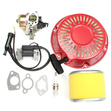 Sada karburátoru Záchyt Filtr Tlaková cívka Zástrčka pro Honda GX340 11HP GX390 13HP
