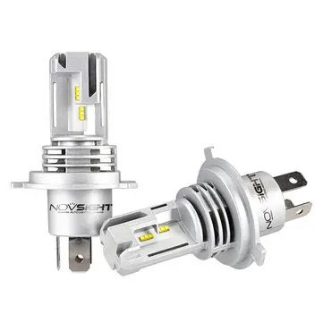 NovSight A500-N30S 55W Auta LED Hlavní Světlomety H4 H7 H11 9005 9006 H1 H3 Mlhové Světla 10000LM 6000K 2KS