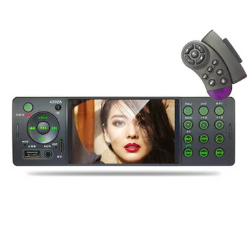 4,1 palcový 1Din Car MP5 přehrávač Digital Stereo MP3 FM rádio pro VYHRÁT bluetooth Hands-free Podpora vstupu kamery dozadu