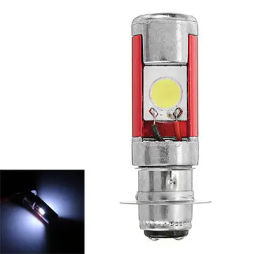 12 ~ 80V 12W 1200LM Žárovka Univerzální COB Motocyklová LED Hlavní světlomety Bílá Mlhová lampa