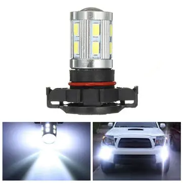 12V PSX24W/H16 Bílé 6000K LED žárovky 5730/5630 SMD Mlhová světla