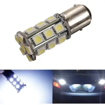 O25 1157 BAY15D Bílá 24 5050 SMD LED Auto Dozadu Světlo Brzdy