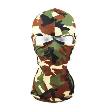 Unisex Polyester Camouflage Casual Outdoor Riding Windproof Sunshade Neck Shield Ansigtsmaske Huer