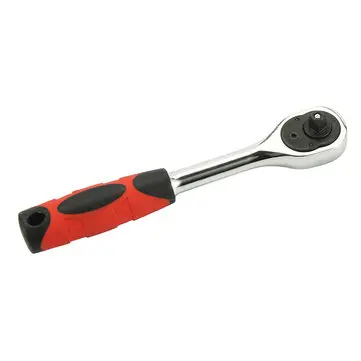 1/4 3/8 1/2 Tommer S M L Størrelse Dual Way Gear Ratchet Håndtag Socket Skruenøgle Reparationsværktøj