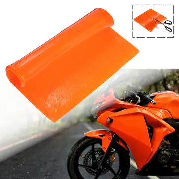 Køligt Sædepude Gel Pude Støddæmpningsmåtte Komfortabel Blød Orange Motorcykel ATV Kontor