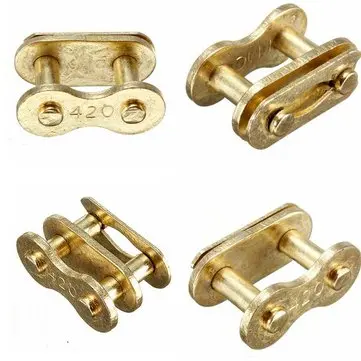 4 stk 90cc 110cc 125cc 420 Kæder Pit Dirt Quad Bike Drive Chain Split
