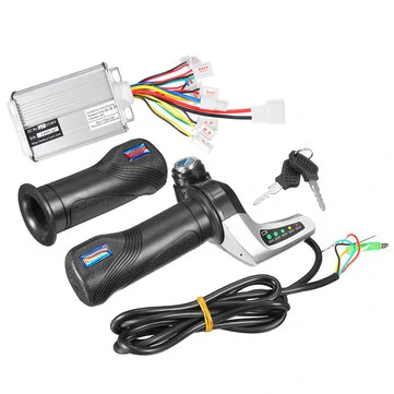 48V 1000W Elcykel Motor Scooter Hastighedsregulator med Gashåndtag Twist Greb