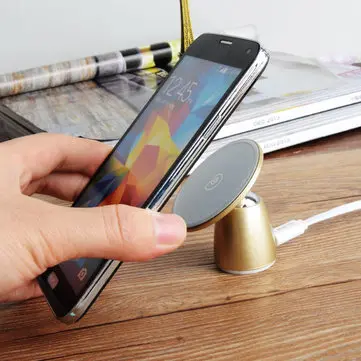 Biltelefonholder Oplader Base med Trådløs opladning Modtagerudstyr til iPhone