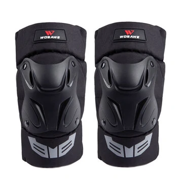 14.2-19.7 tommer Universal Motorcykel Racing Knæbeskytter Sort