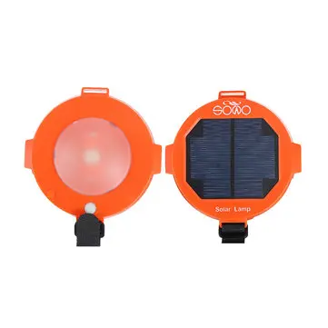 1W SMD LED Udendørs IP65 Vandtæt Sol Arbejdslampe Camping Nødbelysning Flomlys Lommelygte med Magisk Tape