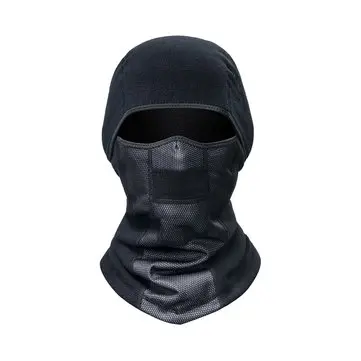Mænd Kvinder Balaclava Hjelmlignende Maske Varmt Vinter Dobbelt Termisk Fleece Vindtæt Ski Motorcykel Vandtæt