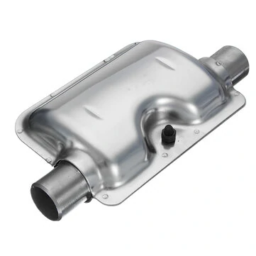 24 mm Parkering Varmere Silencer Rustfrit Stål Udstødningsdæmper 24 mm Passer til Bilkørsel Diesel