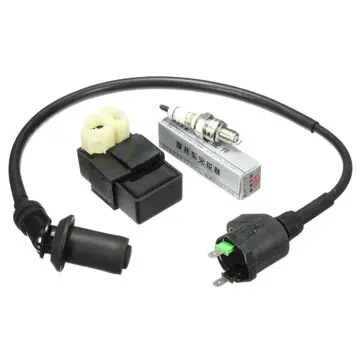 Tændspole AC CDI Box Tændrør Til GY6 50cc 125cc 150cc Scooter ATV