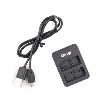 VIOFO 5V 2A Dobbelt Port Biloplader Til GitUp G3 DUO