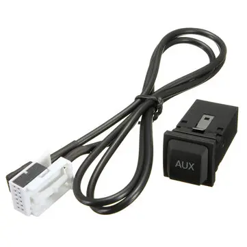 92cm AUX Audio-kabel med afbryder til Volkswagen VW