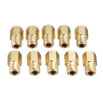 10STK Hex Style Karburator Hoveddyser Sæt Til Mikuni VM TM TMX Karburator 200-290