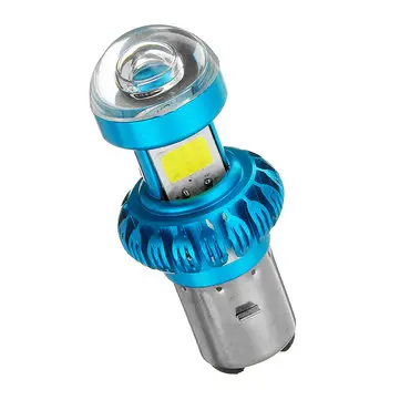 1 stk. 12-85V 0,6A 12W LED Motorcykel Motorcykel COB Forlygte Projektør Lampepære
