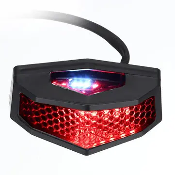 12V 5 I 1 Motorcykel ATV LED Baglys Bagblinkers Nummerpladelampe
