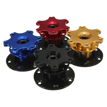 Universal Bil Stålring Hjul Hurtigudtag NAV Racing Adapter Snap Off Boss Kit