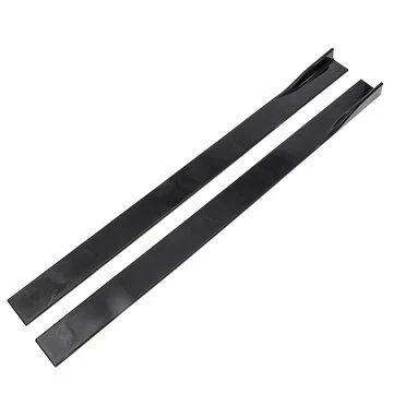 Blank Sort Bilsideskørt Forlængelse til Subaru WRX STI Impreza Legacy Outback 2M