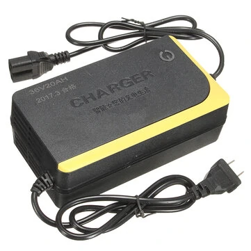 36V 20AH Intelligent Oplader Til Elektrisk Scooter Cykel Egnet Blysyrebatteri