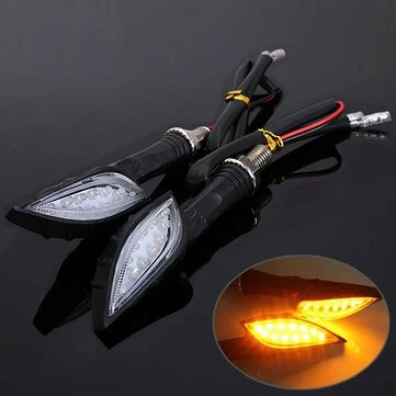Universal Motorcykel Orange Indikator LED Blinklys
