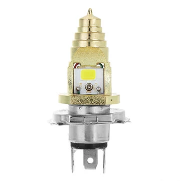 12-80V 1500lm H4 LED Forlygte COB Pære Høj Lav Beam Universal